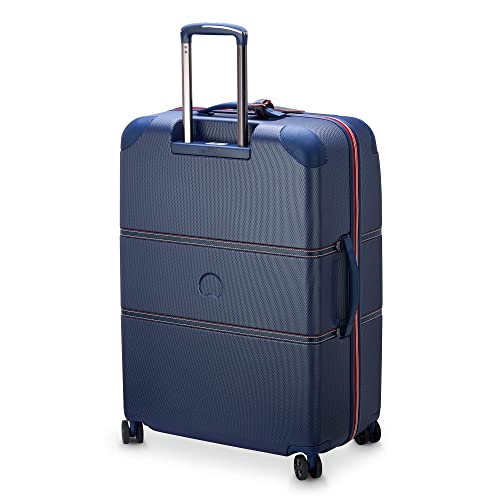 DELSEY PARIS Chatelet Air 2.0 Hardside Luggage with Spinner Wheels, Angora, Checked-Large 28 Inch