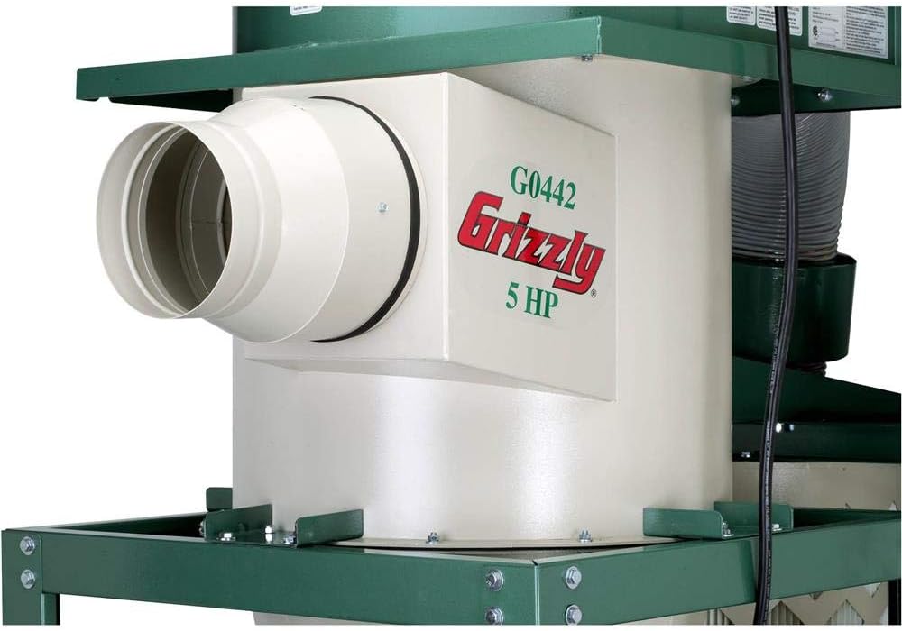 Grizzly Industrial G0442-5 HP Cyclone Dust Collector