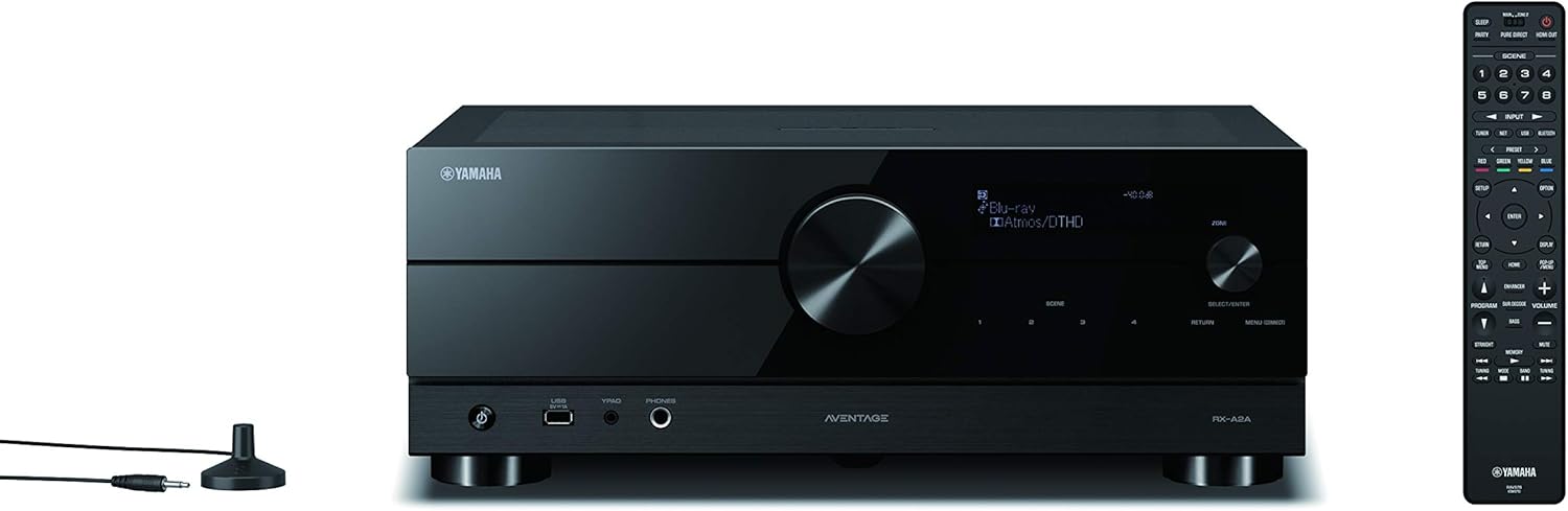 YAMAHA RX-A2A AVENTAGE 7.2-Channel AV Receiver with MusicCast
