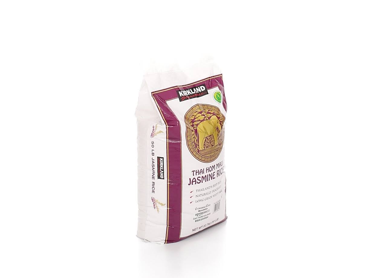 Kirkland Thai Hom Mali Jasmine Rice - 50 lb bag