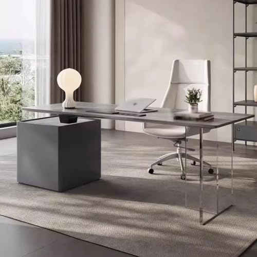 Computer Desk Home Small Apartment Minimalist Slate Study Desk Desk Modern Minimalist Company Office Computer Desk Home Office Desks(160 * 70 * 75cm)