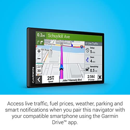 Garmin DriveCam™ 76, Large, Easy-to-Read 7” GPS car Navigator, Built-in Dash Cam, Automatic Incident Detection, High-Resolution Birdseye Satellite Imagery