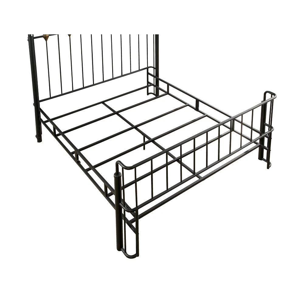 Furniture of America Charla Black Queen Panel Bed CM7716Q