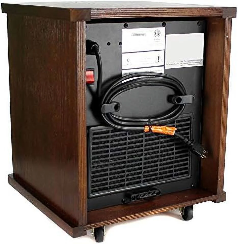 NLIBOOMLife LifePro 6 Element 1500W Portable Infrared Quartz Space Heaters (Pair)