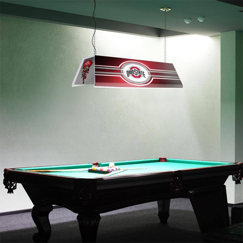Ohio State Buckeyes: Edge Glow Pool Table Light Scarlet