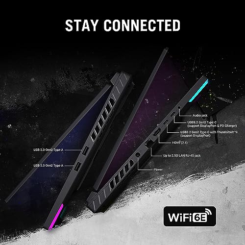 Asus ROG Strix G16 Gaming Laptop 2023 Newest, 16" 165Hz Display, Intel Core i7-13650HX, NVIDIA GeForce RTX 4060, 32GB DDR5 RAM, 1TB SSD, Backlit Keyboard, Windows 11 Home, Bundle with Laptop Stand