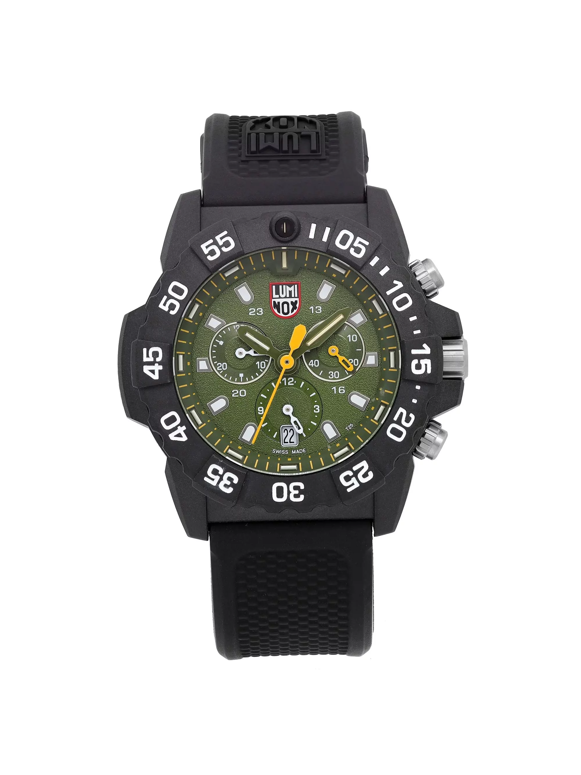 Luminox Navy Seal Chronograph Carbon 45mm Green Dial Mens Quartz Watch XS.3597 - Curated Treasures Market