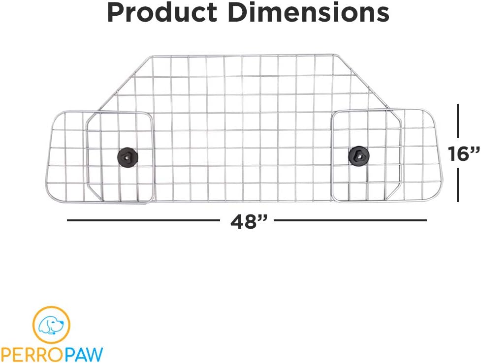 Dog Car Barriers for SUV - Adjustable Dog Gate for Car SUV or Other Vehicle, The Perfect Dog Dividers for SUV Adventurers