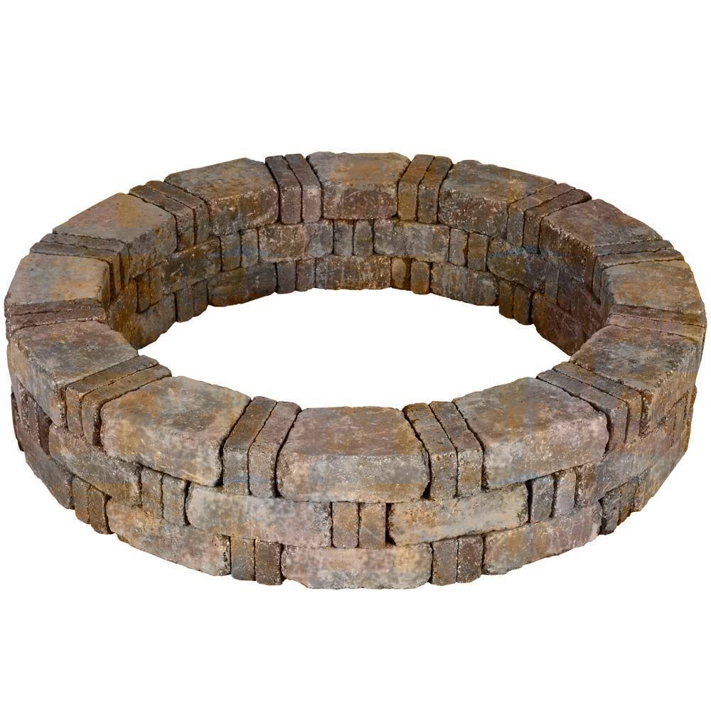 Pavestone Landscape Tree Ring 52.5 in. x 10.5 in. Textured Sierra Blend