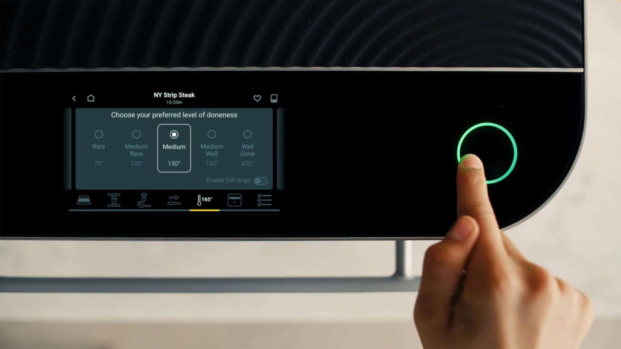 Brava Bc03a 10-In-1 Touchscreen Countertop Smart Oven Chef's Choice Set - Silver
