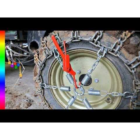 Tirechain.com Large Tractor Loader Spring Tire Chains Tensioner Adjuster - Shop Hardware Tools Online Store