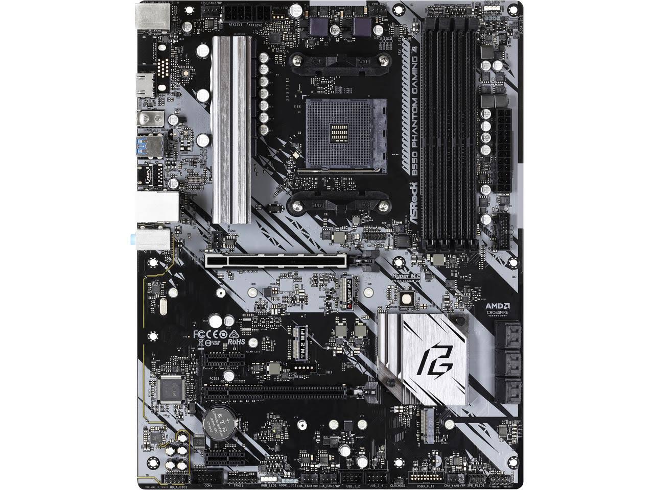 ASRock B550 Phantom Gaming 4 AMD AM4 ATX Motherboard