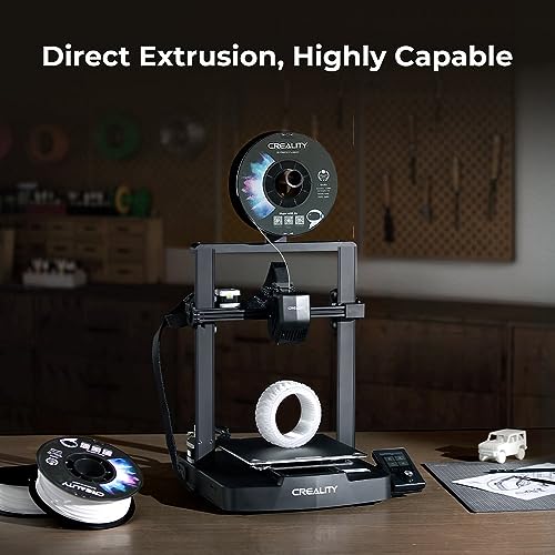 Creality Official Ender 3 V3 3D Printer,600mm/s Printing Speed,Clog-free Extruder KIT,All-metal Build,Auto Calibration for Leveling, Print Size 8.66 * 8.66 * 9.44 inch