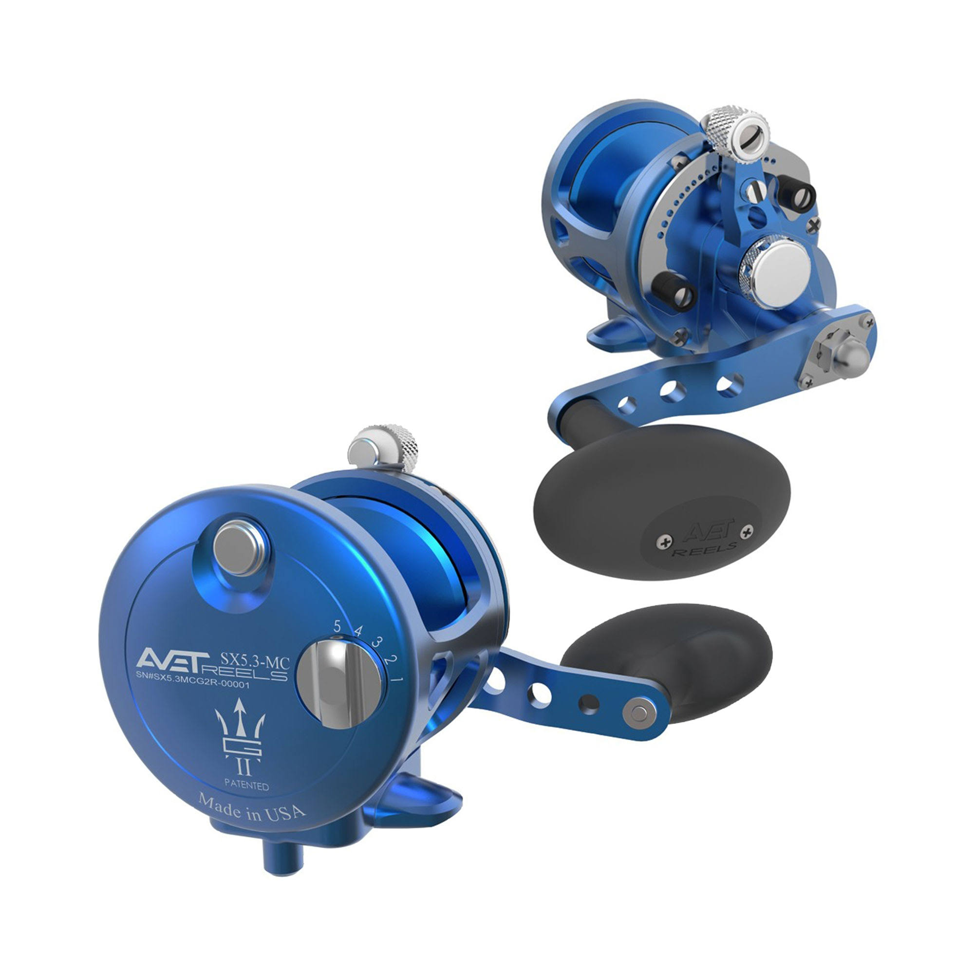 Avet SX G2 6/4 MC 2-Speed Reel Blue
