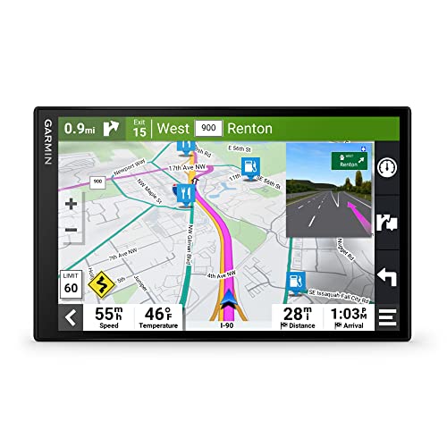 Garmin DriveCam™ 76, Large, Easy-to-Read 7” GPS car Navigator, Built-in Dash Cam, Automatic Incident Detection, High-Resolution Birdseye Satellite Imagery