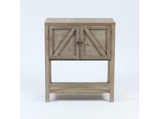 Wood Farmhouse Storage Cabinet