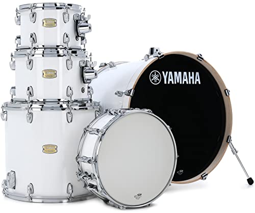 Yamaha 5pc Shell Pack with a 20" Kick 14” Snare Drum in Honey Amber for Students and Working Drummers, (SBP0F50HA)