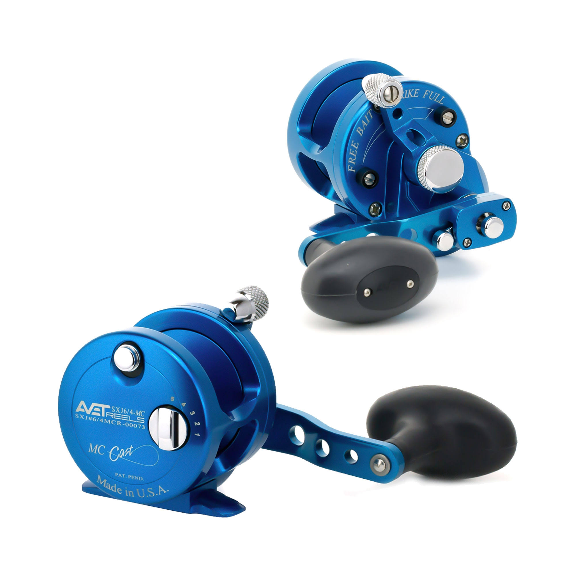 Avet SXJ 6/4 MC 2-Speed Lever Drag Casting Reels Gold