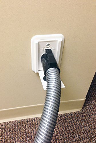 Cen-Tec Systems 90309 30' Central Vacuum Universal Connect Electric Hose , Gray