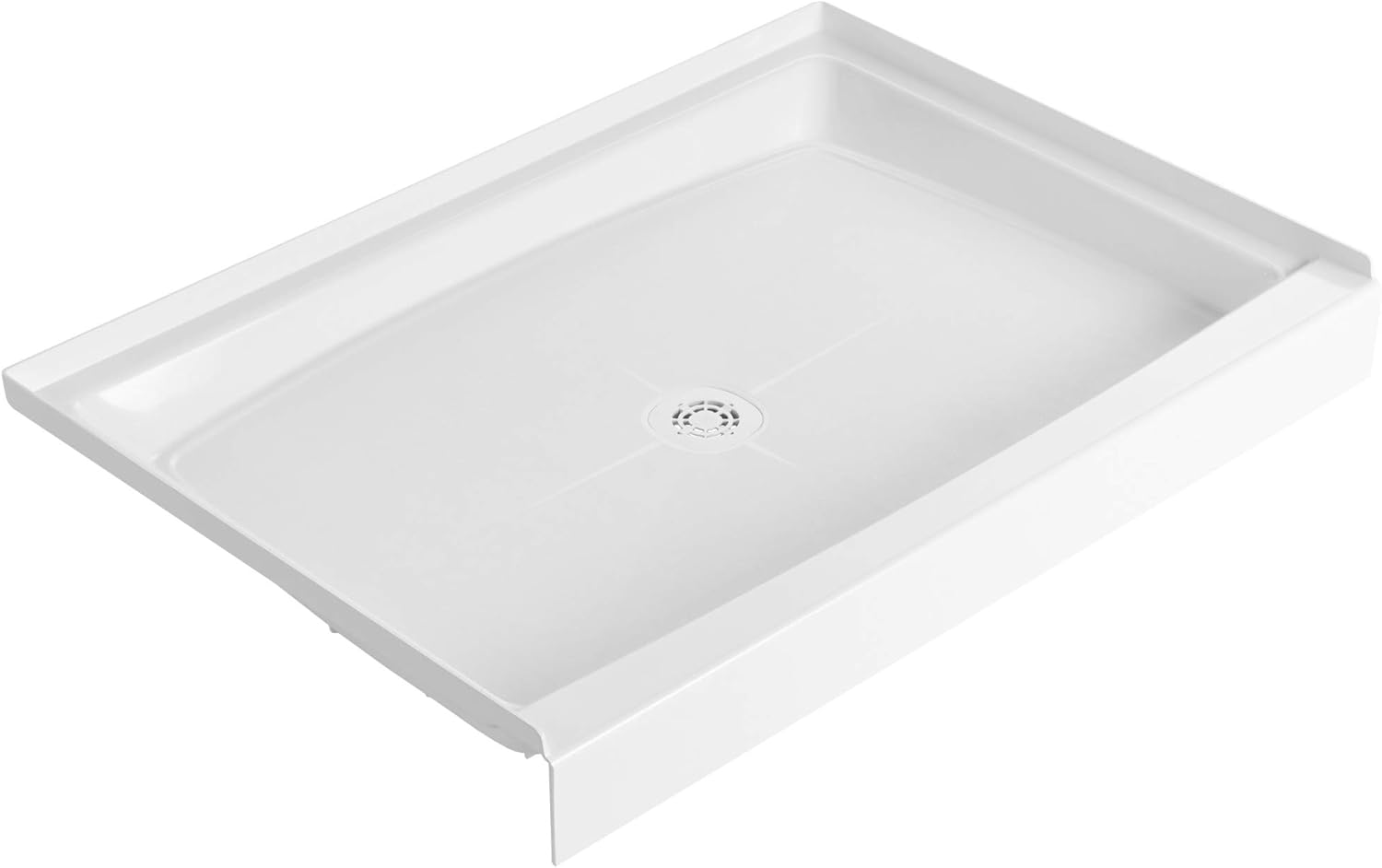 PROFLO PFSB4832WH PROFLO PFSB4832 Morenci 48" x 32" Rectangular Shower Base with Single Threshold and Center Drain