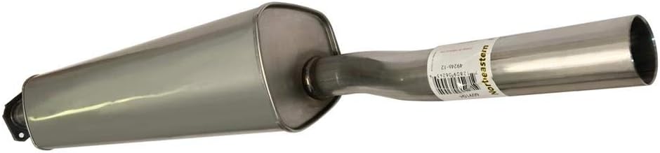 Stainless Steel Resonator Muffler Exhaust System Kit fits: 2002-2006 Altima 2.5L