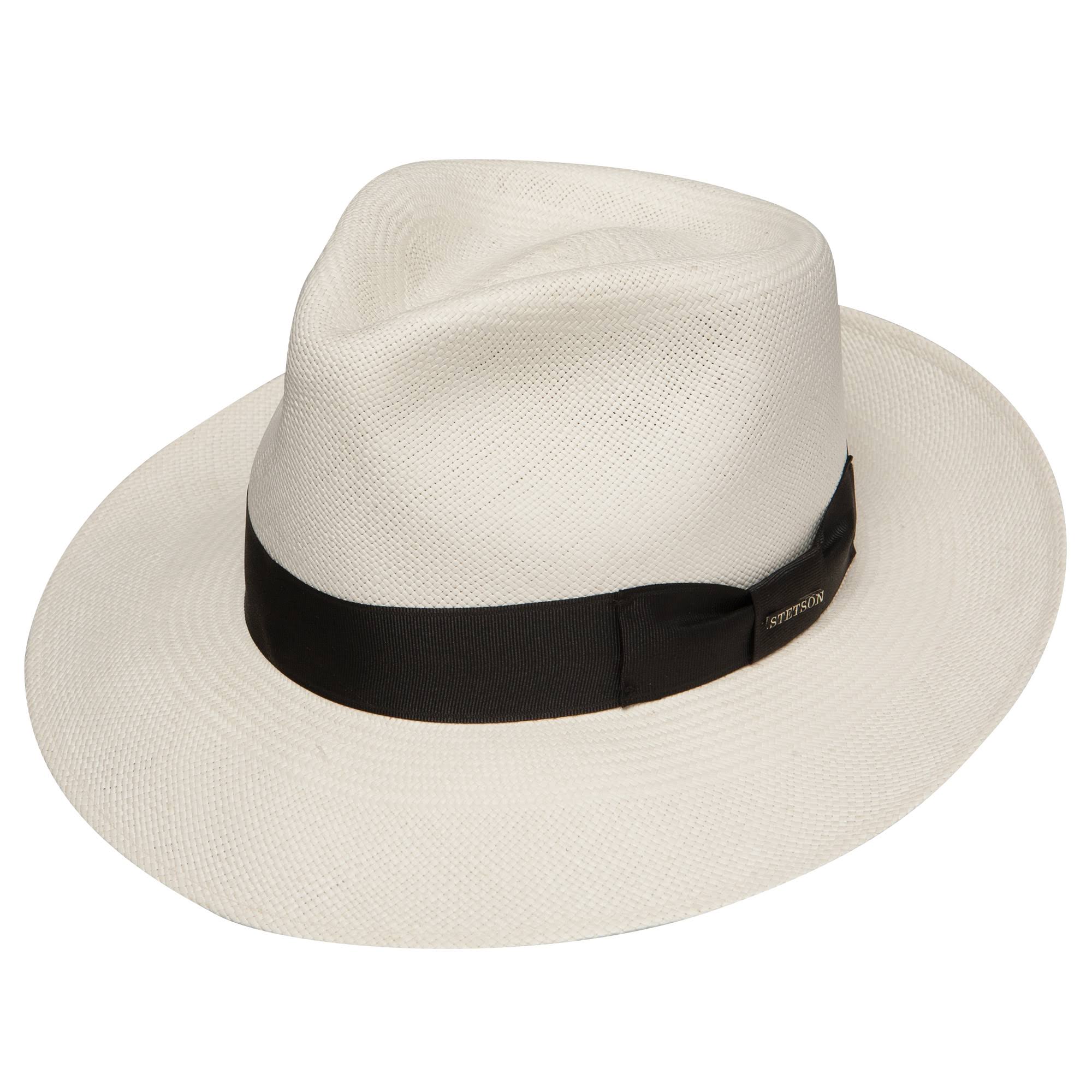 Stetson Adventurer - Shantung Fedora Hat TSADTR Natural - Medium Straw