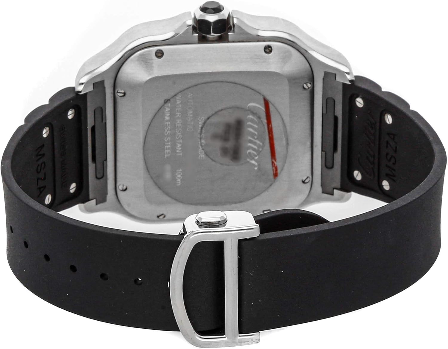 Cartier Santos XL Chronograph Silver Dial Men's Watch WSSA0017