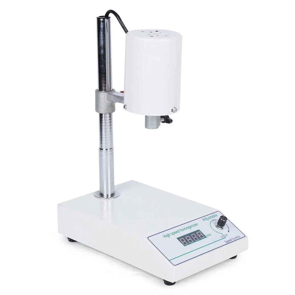 110V FSH-2A Adjustable High Speed Homogenizer Lab Disperser Mixer 22000rpm