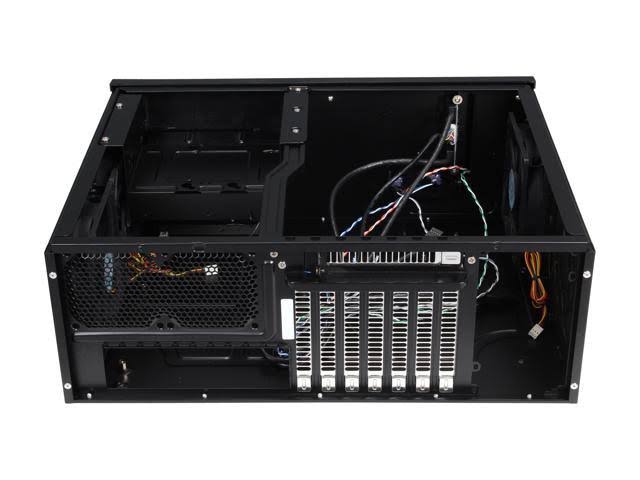 Silverstone Grandia Series GD10B Aluminum HTPC for ATX / Micro-ATX / SSI-CEB Computer Case