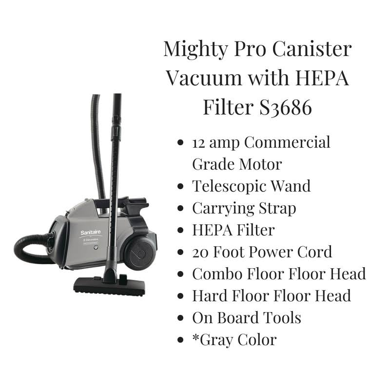 Sanitaire by Electrolux S3686e Mighty Mite Canister Vacuum Cleaner