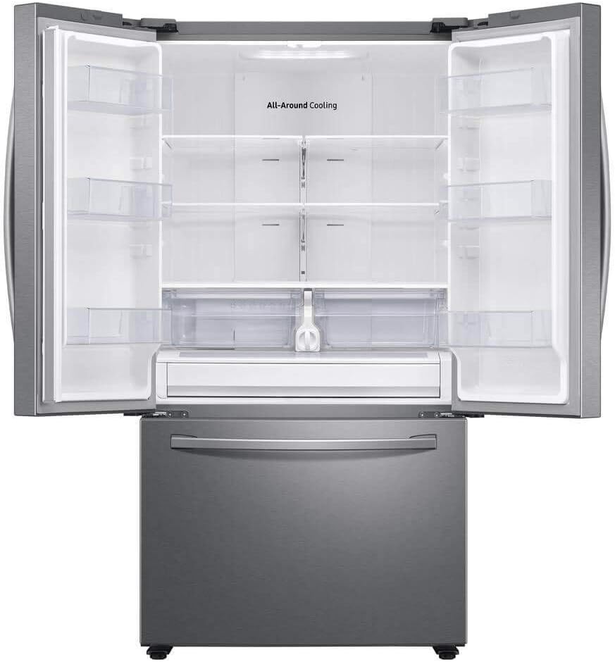 SAMSUNG RF28T5001SR 28 cu. ft. Large Capacity 3-Door French Door Refrigerator in Stainless Steel