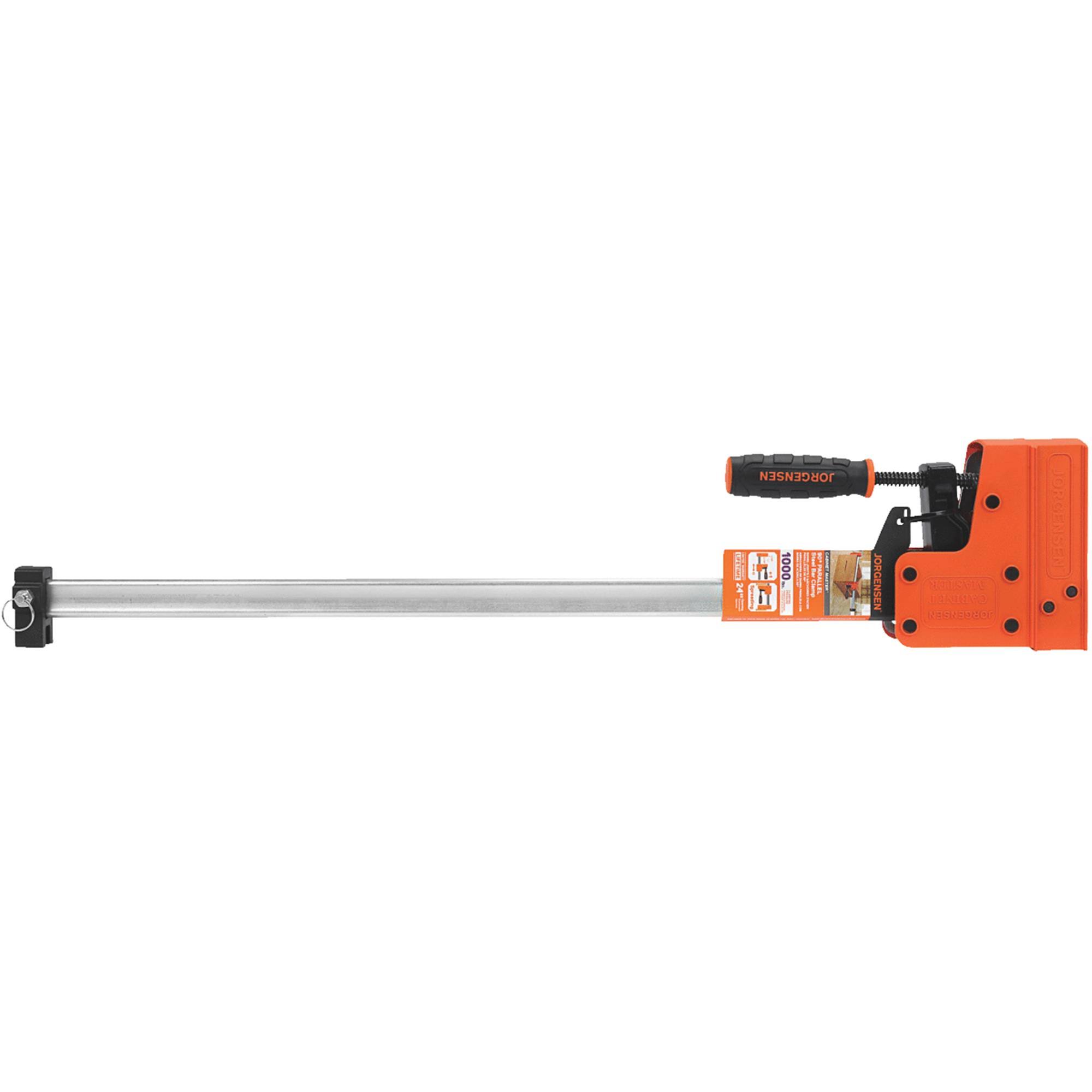 Jorgensen 24 in. Cabinet Master 90 Parallel Steel Bar Clamp 8024