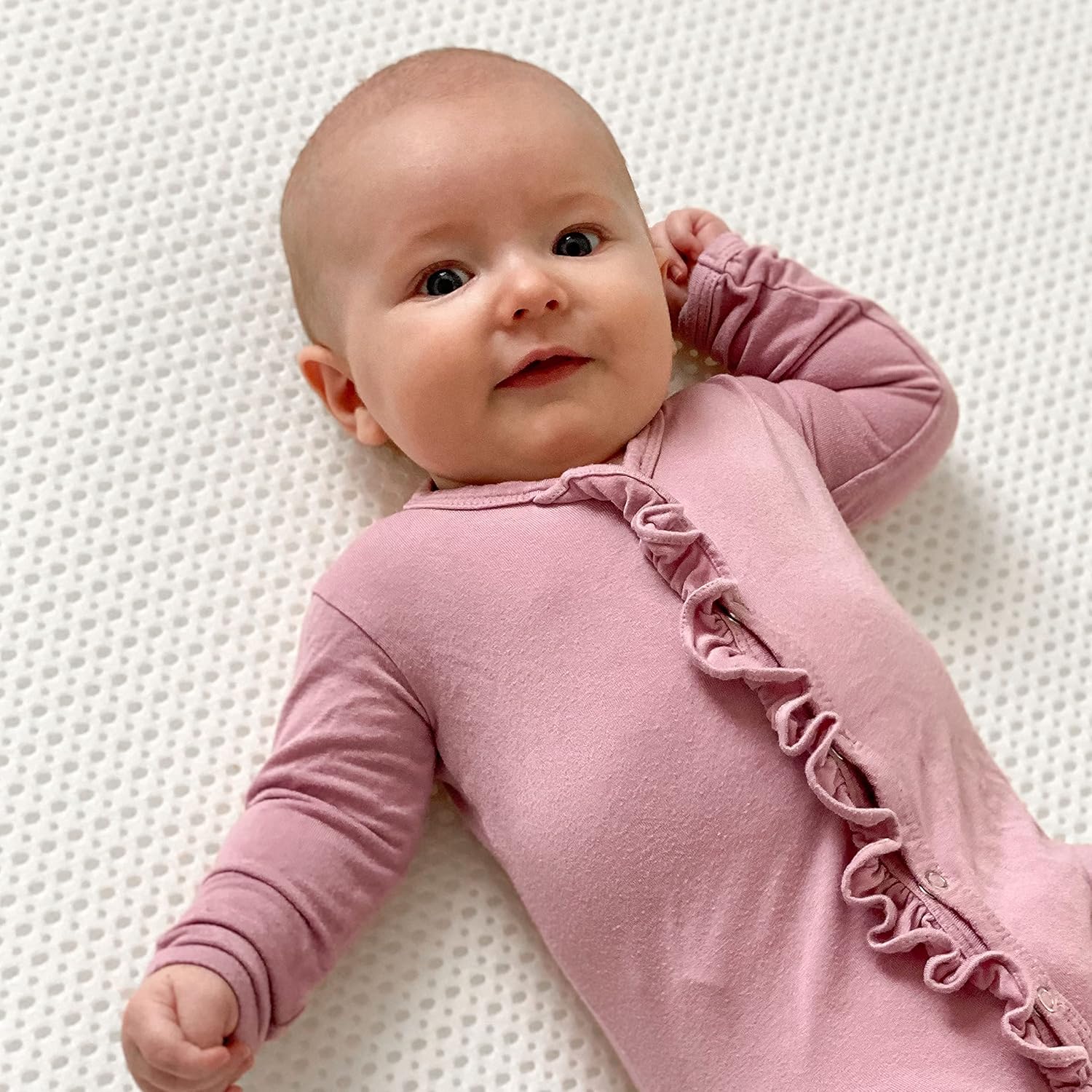 Newton Baby Mini Crib Mattress 24 x 38 - 100% Breathable Proven to Reduce Suffocation Risk, 100% Washable - Removable Cover Included, GREENGUARD Gold