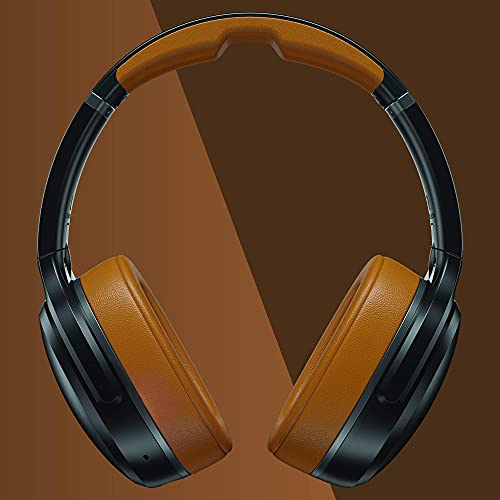 Skullcandy Crusher ANC Personalized Noise Canceling Wireless Headphone - Black/Tan (Renewed)