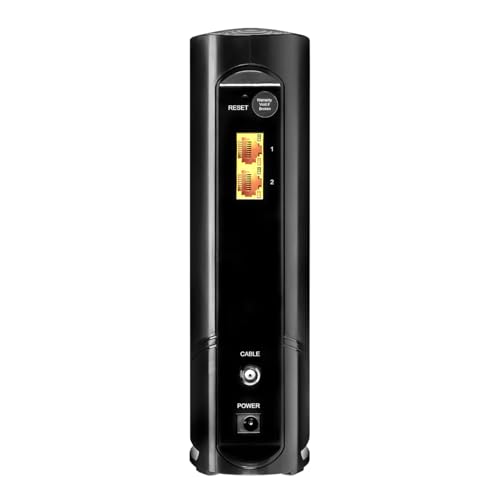 ARRIS (SB8200) - Cable Modem - Fast DOCSIS 3.1 32x8 Gigabit Cable Modem , Approved for Comcast Xfinity, Cox, Charter Spectrum, & more | 1 Gbps Max Internet Speed, 4 OFDM Channels - (No Built-in Wifi)