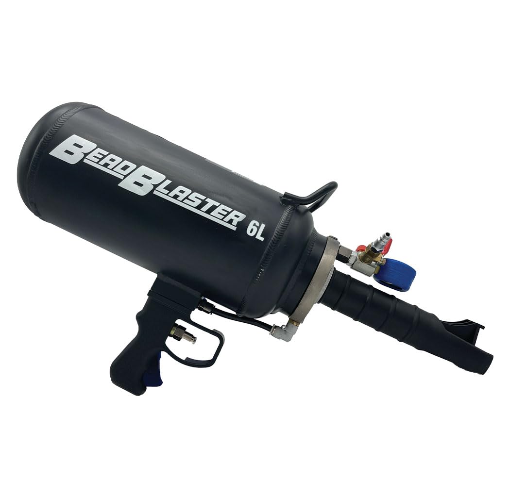 BEAD BLASTER 6L Professional Automotive Tools, Portable Tire Bead Seater Air Blaster Tool Trigger Seating Inflator Black
