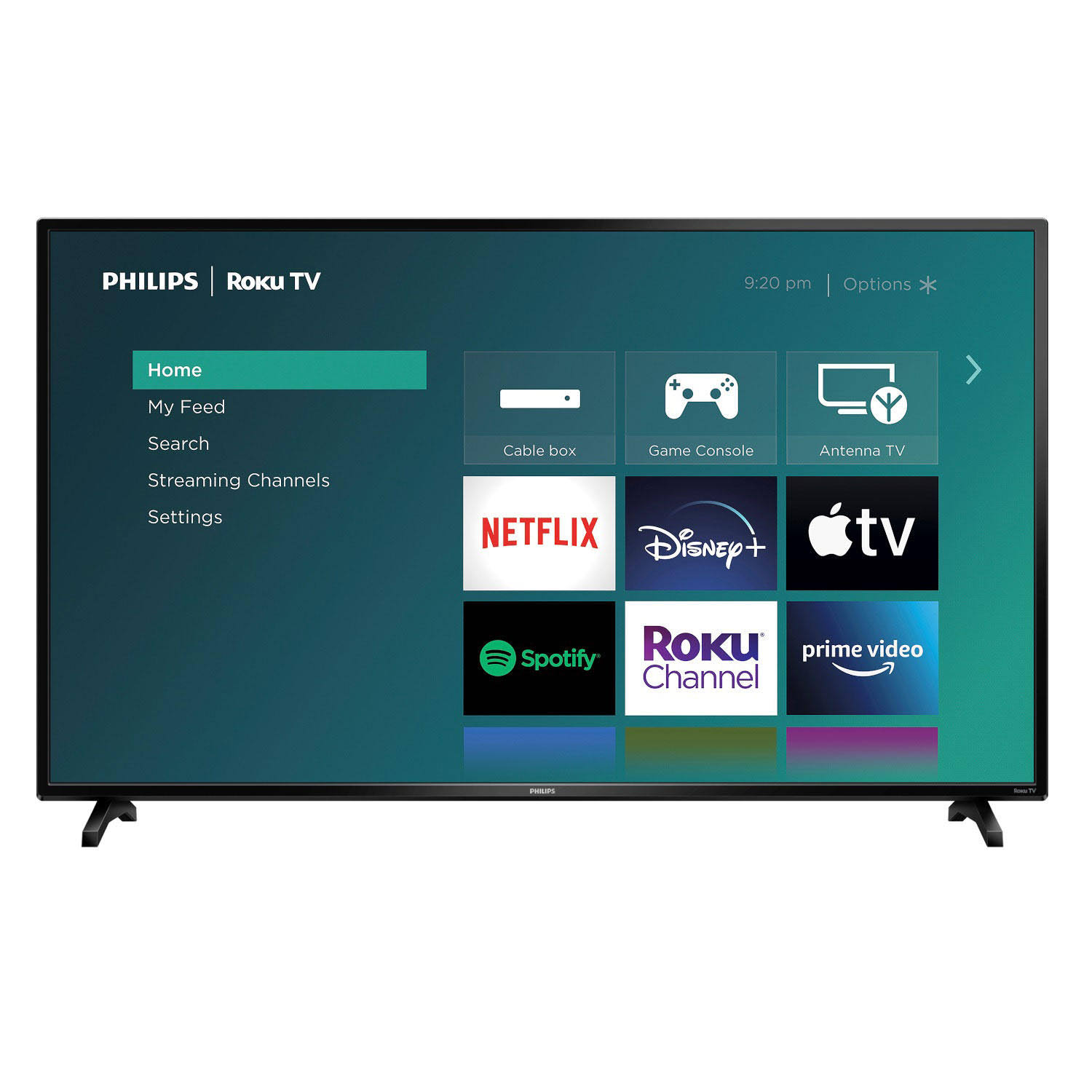 Philips 50PFL4756F7 50x22 Class LED 4K UHD 4700 Series Roku Smart TV / BrandsMart USA