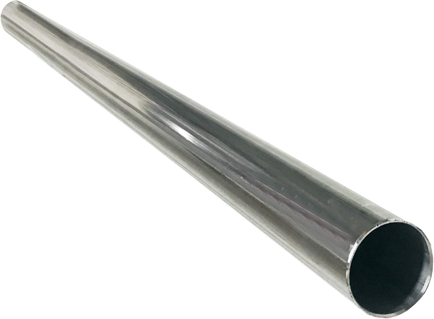 Stainless Steel Straight Exhaust Pipe (2.5" inch OD 5' feet long) Pack of 2