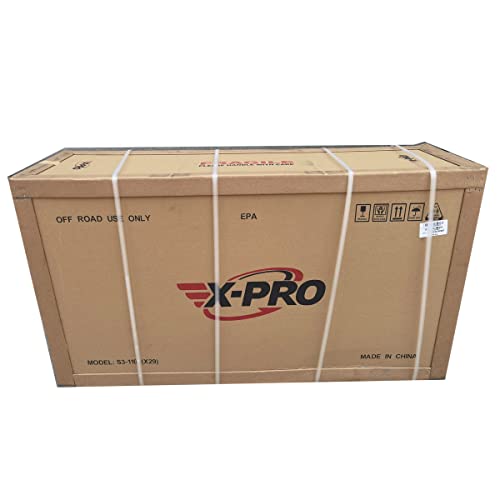 X-PRO X29 110cc Dirt Bike ZongShen Brand Engine with Automatic Transmission, Electric Start,14"/12" Tires! (Orange)