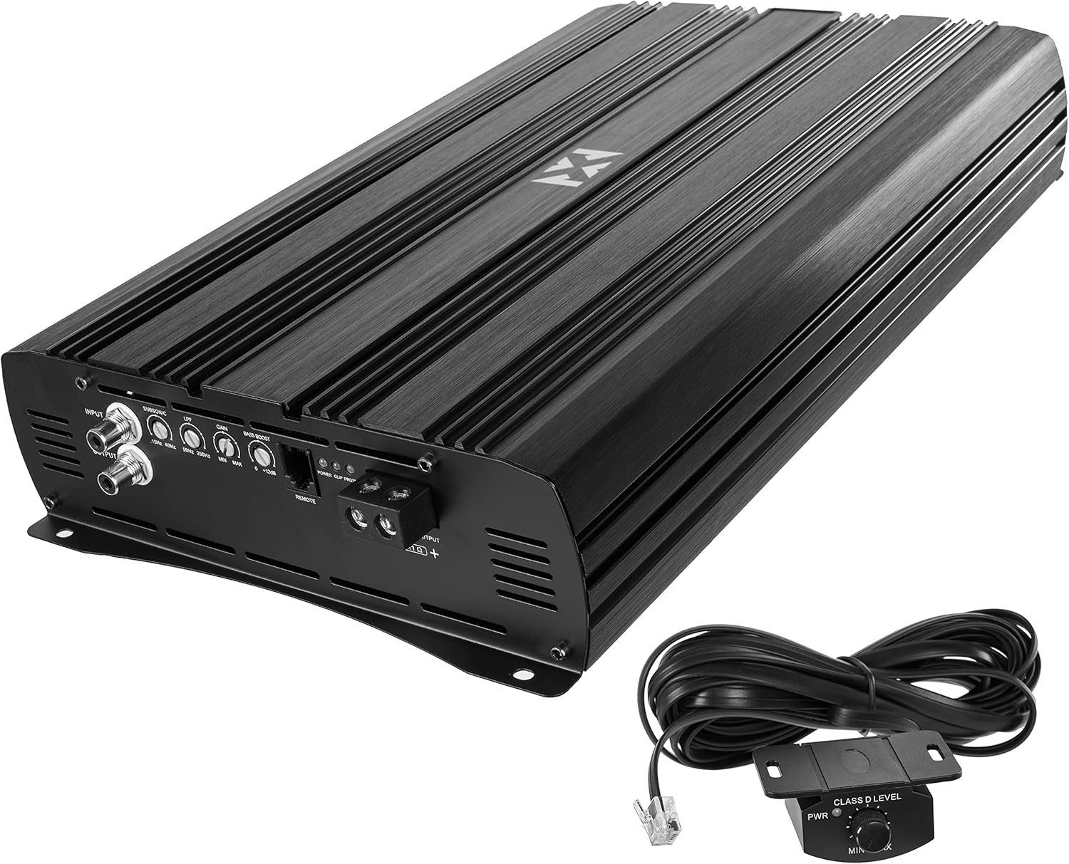 NVX XAD41 1200W RMS 1-OHM Stable Full Bridge Class D High Power Competition Full Range Bridgeable 4-Channel Car Audio MOSFET Amplifier