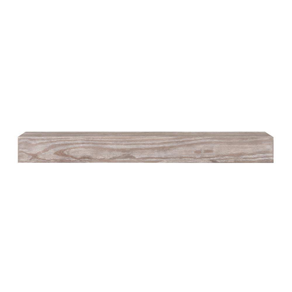 Pearl Mantels 412-72-09 The Shenandoah 72x22 Shelf or Mantel Shelf Farmhouse Distressed Finish