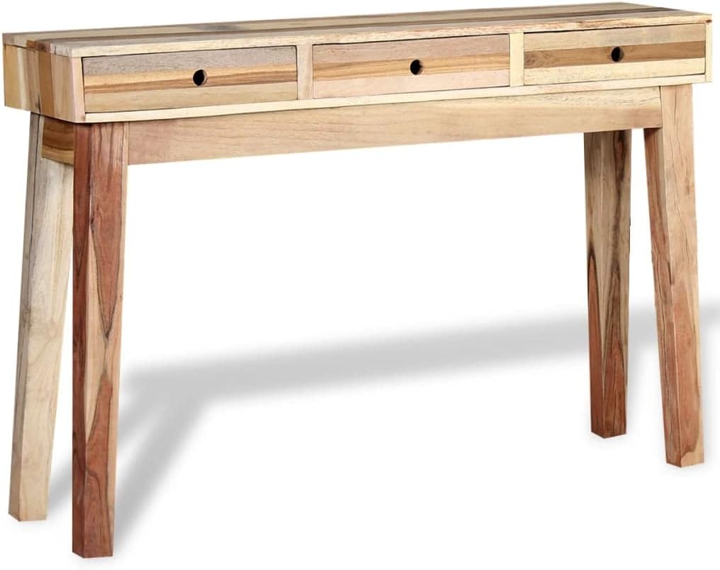 vidaXL Console Table Solid Reclaimed Wood