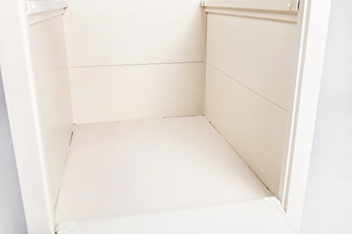 New Age Pet ECOFLEX Jumbo Litter Box Cover End Table - Espresso (EHLB802-02)