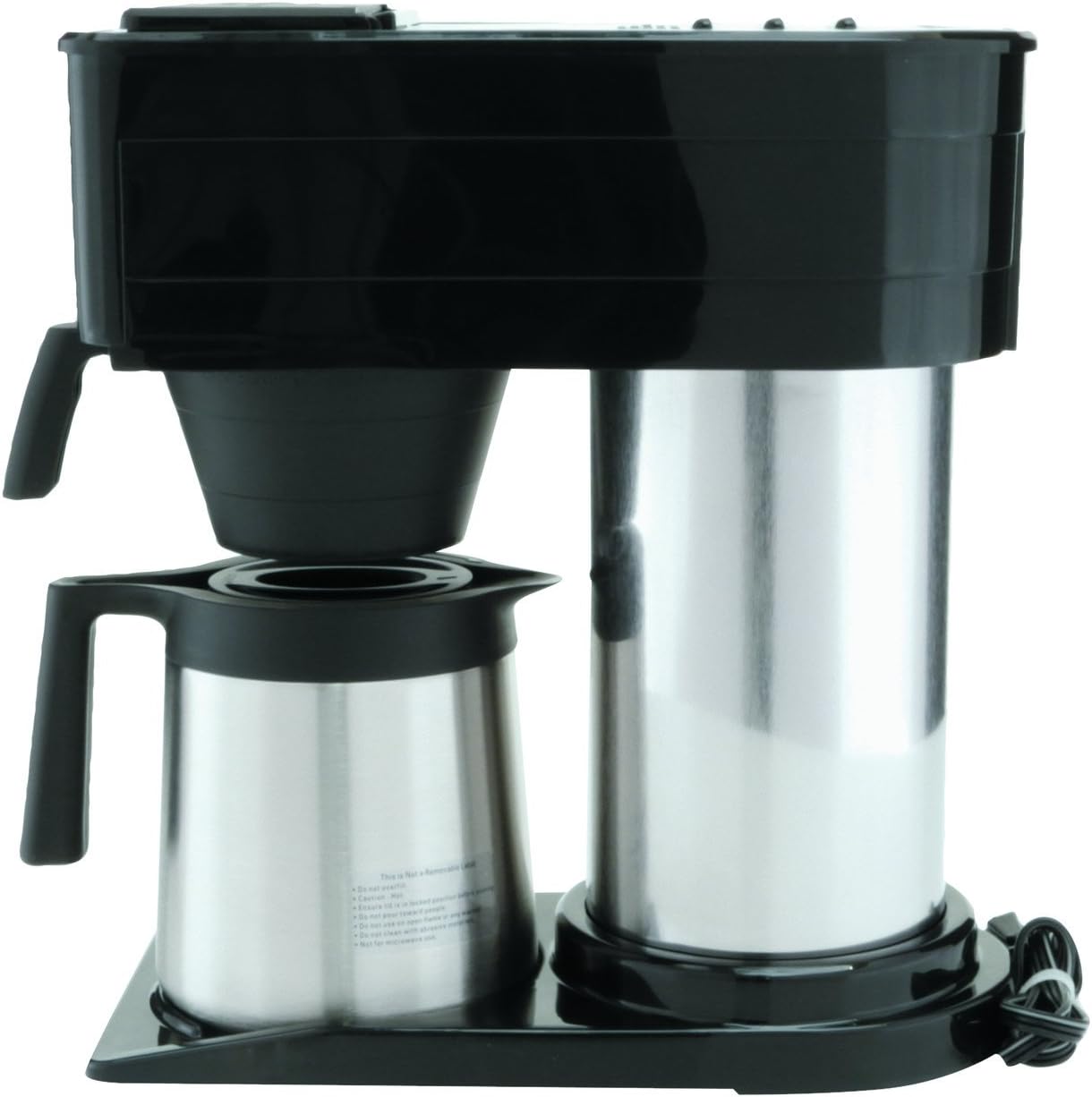 BUNN BT BT Speed Brew 10-Cup Thermal Carafe Home Coffee Brewer, Black