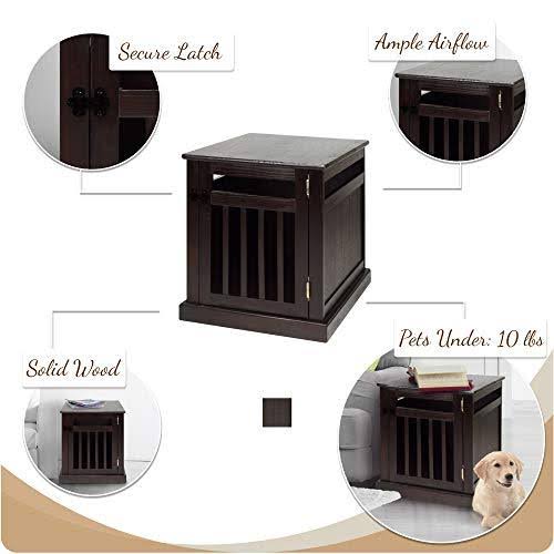Casual Home Chappy Pet Crate with Wood Slats