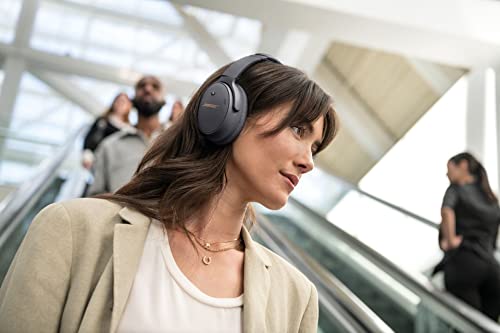 Bose QuietComfort 45 Bluetooth Wireless Noise Cancelling Headphones - Triple Black (Renewed)
