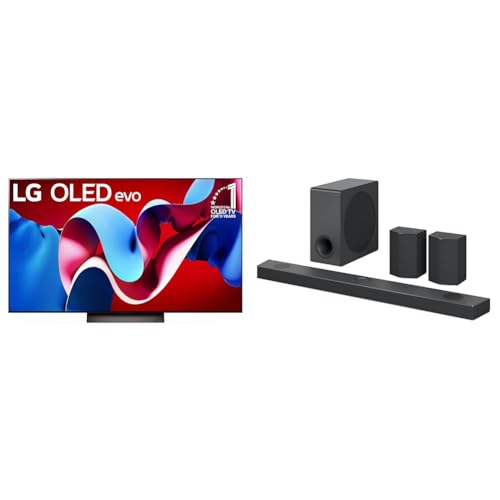 LG 65-Inch Class OLED evo C4 Series Smart TV 4K Processor Flat Screen with Magic Remote AI-Powered with Alexa Built-in (OLED65C4PUA, 2024)