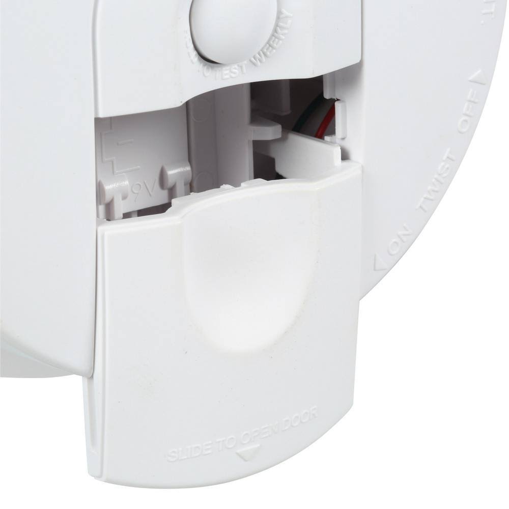 Kidde Firex Hardwired Smoke Detector with Ionization Sensor, 9-Volt Battery Backup, and Front Load Battery Door (12-Pack) i4618