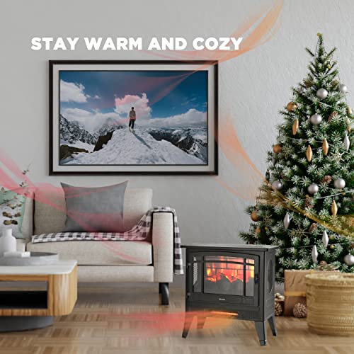 TURBRO Suburbs TS25 Infrared Electric Fireplace Stove