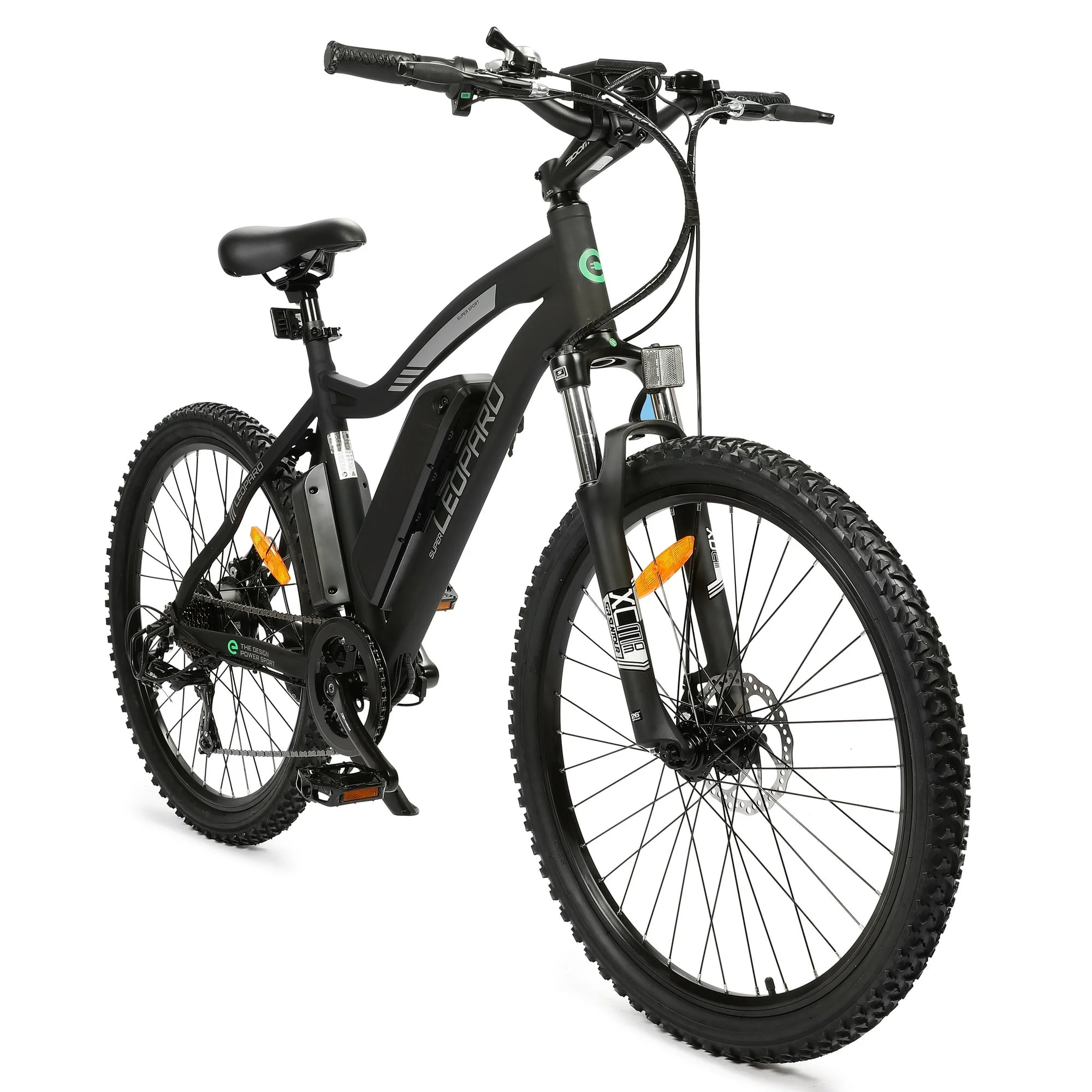 ECOTRIC UL Certified 500W Electric Bike 26" Adult Electric Bicycles 36V 12.5AH Removable Lithium Battery Ebike with Suspension Fork Aluminium Frame Beach Snow Mountain E-Bike for Adults